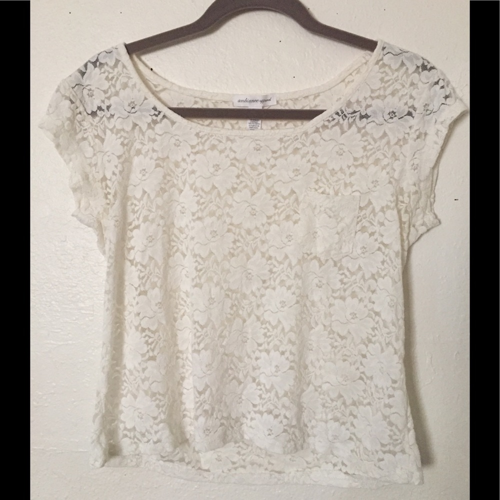 White Lace Shirt